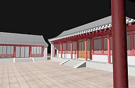 3D室外古建筑模型27-21