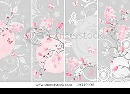 梅背景矢量