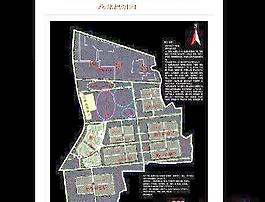 包頭萬水泉農業產業園區總體規劃圖