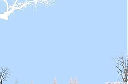 雪景樹