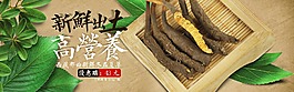 淘寶冬蟲夏草海報(bào)圖片