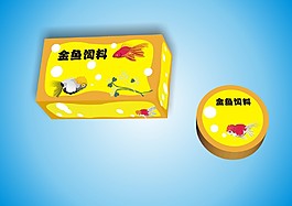 金鱼饲料包装