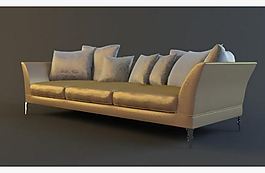 現(xiàn)代沙發(fā)3D模型