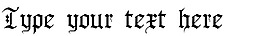 哥德堡哥特字体