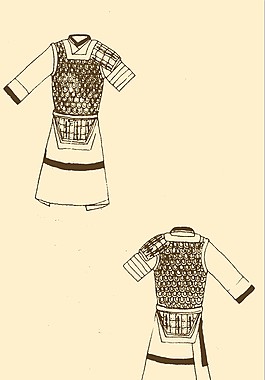 中國歷代服飾 白描