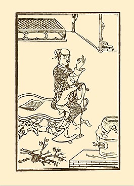 線描杜甫傳
