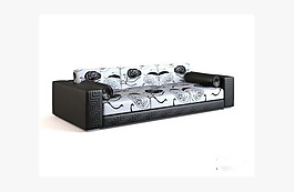 田園沙發(fā)3D模型