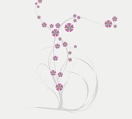 時尚矢量花紋10