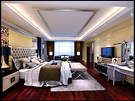 豪華歐式臥室