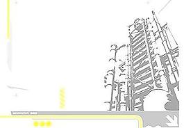 黑色和白色的建筑元素矢量素材