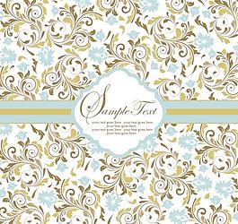 圖案背景矢量素材卡05