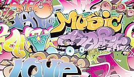 精致的涂鴉字體設(shè)計(jì)矢量素材04