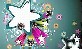在設計元素矢量素材潮流明星