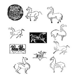 動物摩擦矢量素材