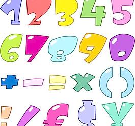 矢量卡通字母設(shè)計01系列矢量素材