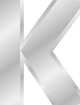 字母银夹的艺术效果
