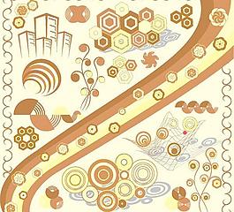 矢量潮流設計元素14