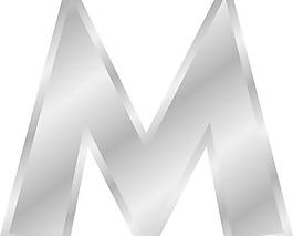字母银夹的艺术效果