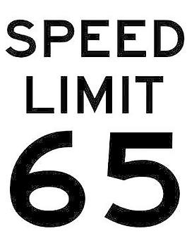 限速65剪貼畫