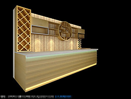 吧臺(tái)3D模型