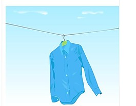 晾晒衣服