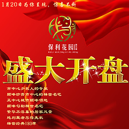 房地產(chǎn)海報(bào)一角設(shè)計(jì)素材