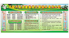交警隊創文宣傳欄