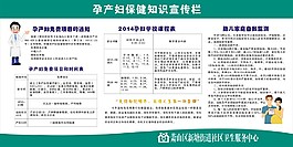 孕產(chǎn)婦保健知識宣傳欄