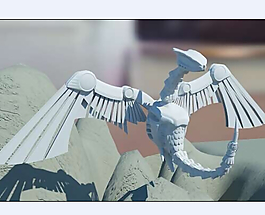 機(jī)械怪鳥(niǎo)模型