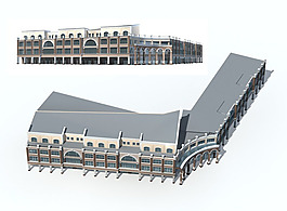高檔辦公3D模型素材
