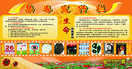 郵政禁毒宣傳欄