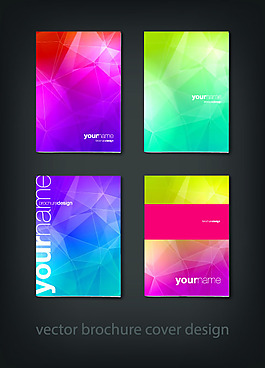 時尚炫彩矢量素材