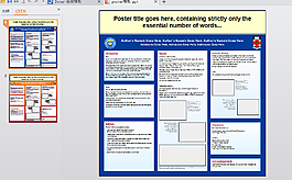poster模板PPT