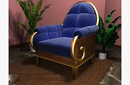 后現(xiàn)代沙發(fā)3D模型