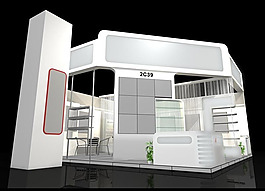 產品展廳max模型