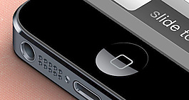 三維iPhone 5 PSD 2