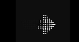 右箭頭視頻素材