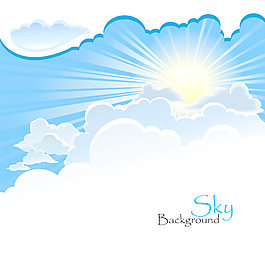太陽(yáng)天空背景