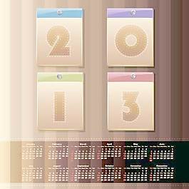 日歷的網(wǎng)格2013 45