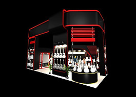 小提琴展覽展廳模型設(shè)計