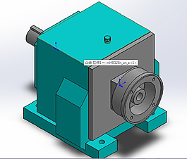 擺線針減速器3D模型