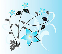 藍(lán)色的花2