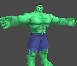 3d綠巨人模型