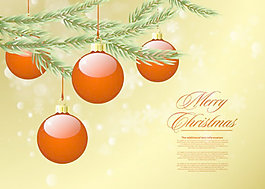 美麗的圣誕背景矢量7