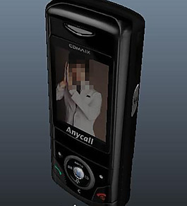 手機3D模型