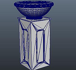 柱子3d模型