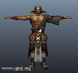 游戲人物3d模型免費下載