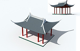 中式古建亭子