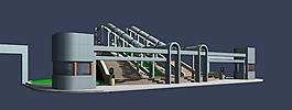 現(xiàn)代建筑模型設(shè)計(jì)