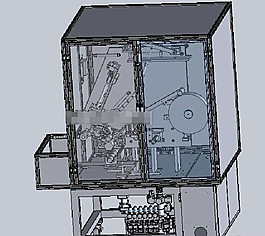 B73M貼膠機3D模型